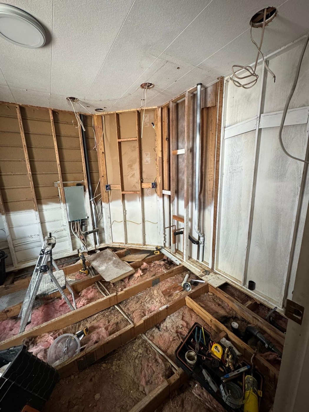 Ground-up new construction framing